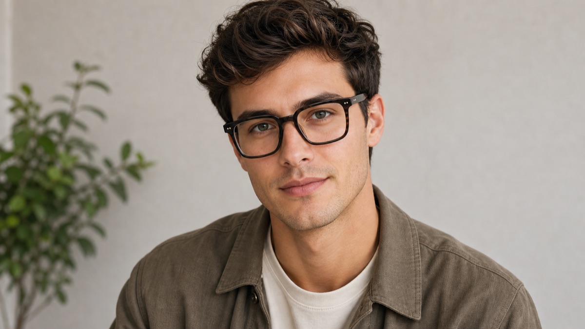 Square Glasses Try On: Find Frames That Add Structure